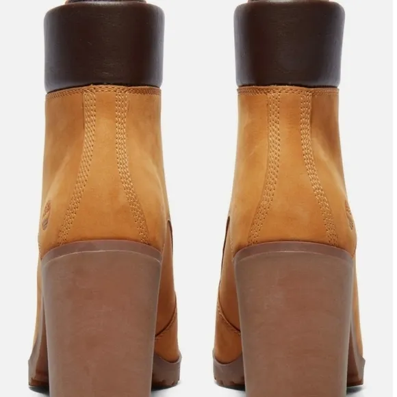 Timberland Women's Allington Lace-Up 6-Inch Boots, Wheat Nubuck