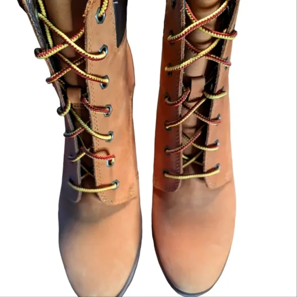 Timberland Women's Allington Lace-Up 6-Inch Boots, Wheat Nubuck