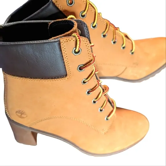 Timberland Women's Allington Lace-Up 6-Inch Boots, Wheat Nubuck