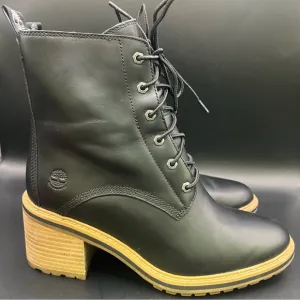 Timberland- Womens Sienna High Lace Boots, Inside zipper, Size:9