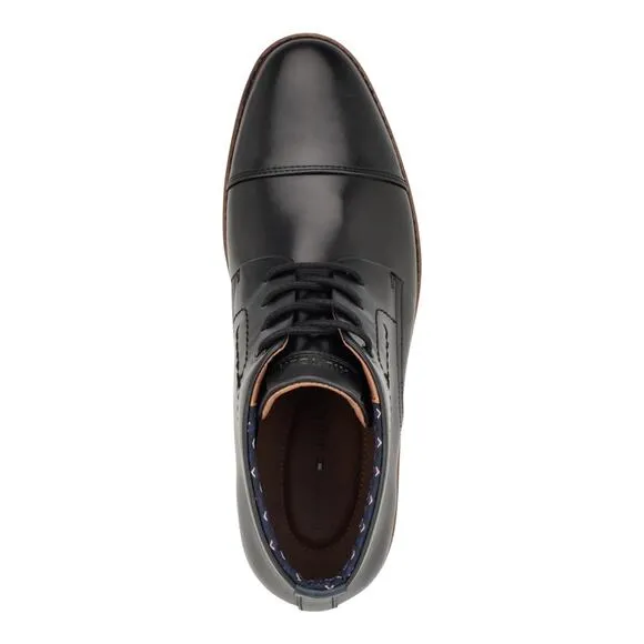 Tommy Hilfiger Men's Rawstin Cap Toe Chukka Boots Black Size 13