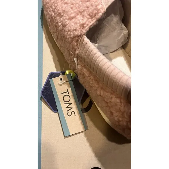 TOMS Alpargata Resident Slip On Womens 11 Pink Sneakers Casual Shoes 10017929
