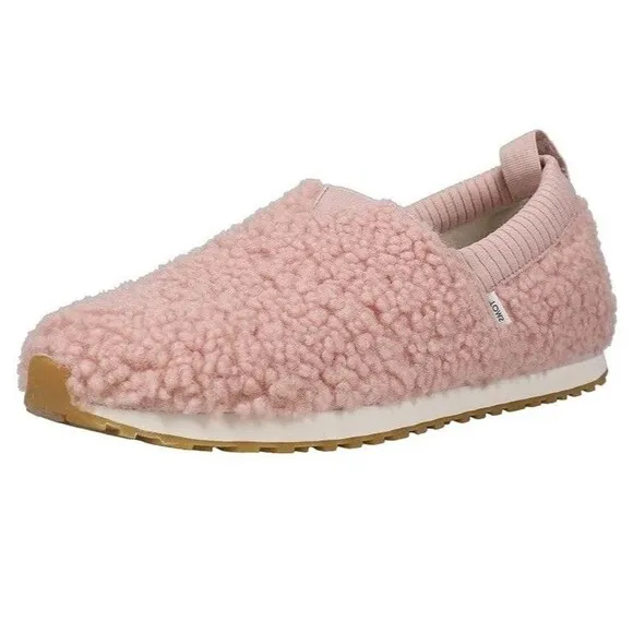 TOMS Alpargata Resident Slip On Womens 11 Pink Sneakers Casual Shoes 10017929