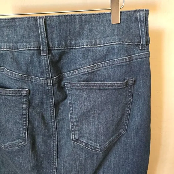 Torrid Denim Pencil Skirt - Premium Stretch Medium Wash