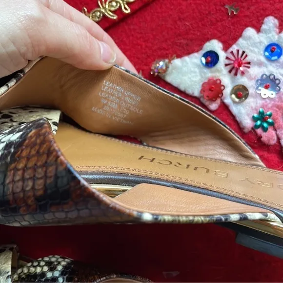 Tory Burch Delaney Faux Snake Print Sandals