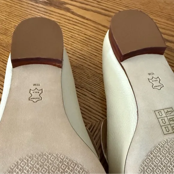 TORY BURCH Jessa Loafer - Cream Leather