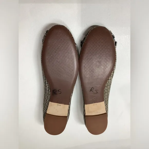 Tory Burch Multicolor Cotton-virgin Wool Blend Ballerinas with crystal bow