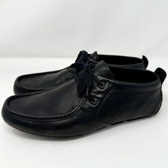 Tsubo Beale Dressy Moccasin Men's 10.5 Black RARE/DISCONTINUED EUC