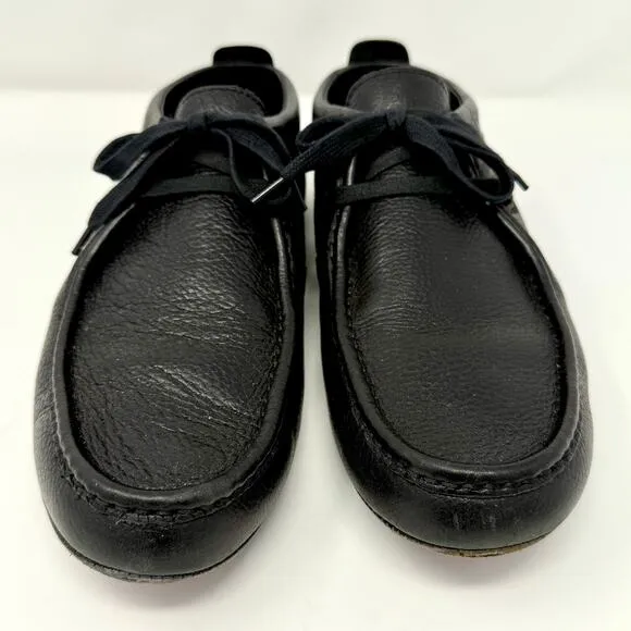 Tsubo Beale Dressy Moccasin Men's 10.5 Black RARE/DISCONTINUED EUC