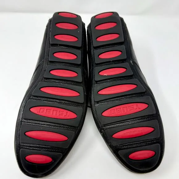 Tsubo Beale Dressy Moccasin Men's 10.5 Black RARE/DISCONTINUED EUC