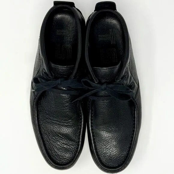 Tsubo Beale Dressy Moccasin Men's 10.5 Black RARE/DISCONTINUED EUC