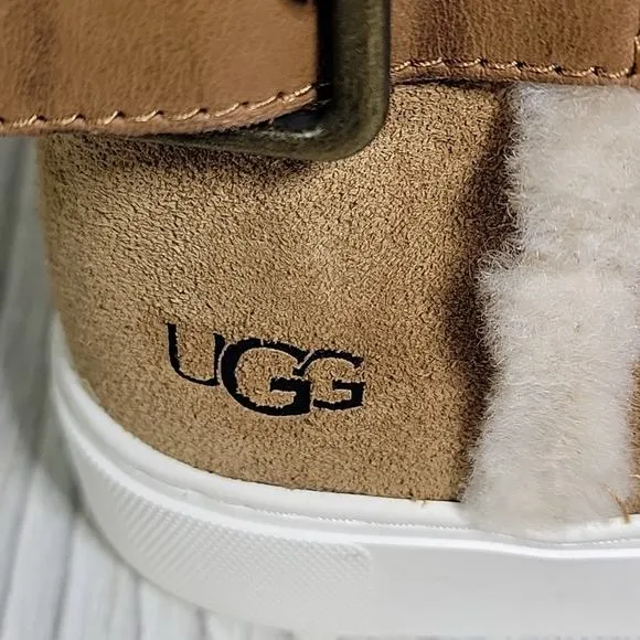 UGG Aika Chestnut Brown Ankle Boots Womens Size 6 NEW