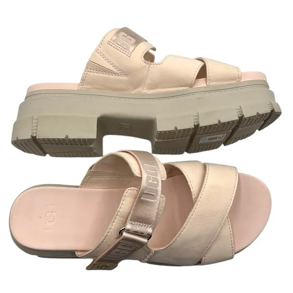 Ugg Ashton Platform Slide Sandals Size 11