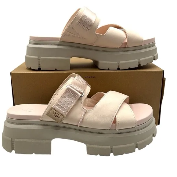 Ugg Ashton Platform Slide Sandals Size 11