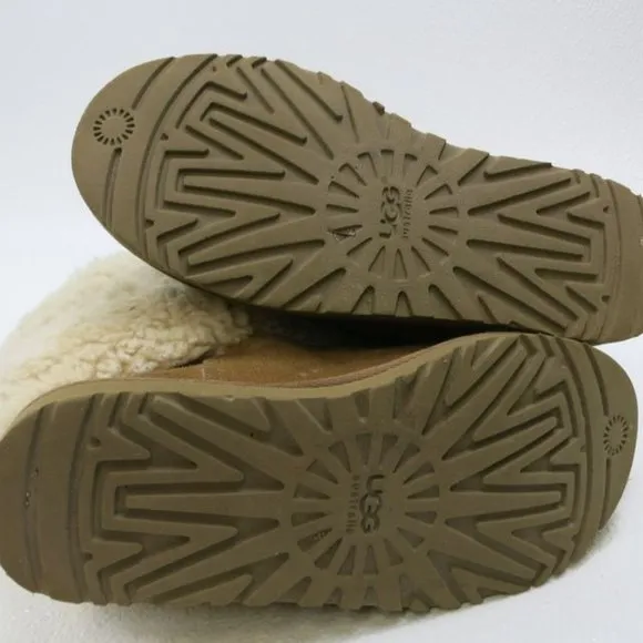 UGG Australia Ellie Insulated Leather Warm Boots Shoes sz 6