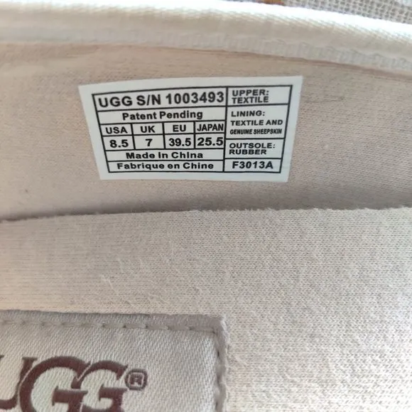 Ugg Australia Espadrille Flats