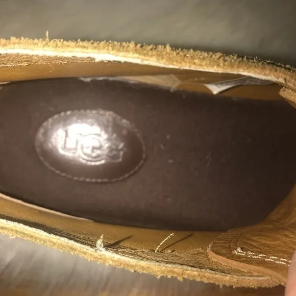 UGG‎ Brompton chukka leather tan boots men’s 11