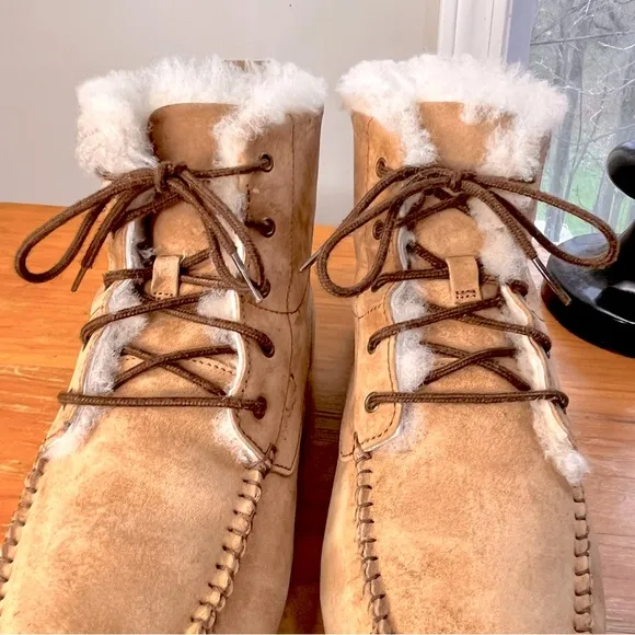 UGG Chikaree Lace-Up Moc Boots