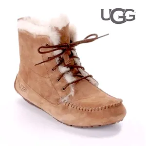 UGG Chikaree Lace-Up Moc Boots