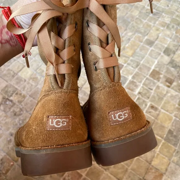 Ugg lace up boots