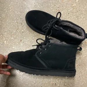 UGG MENS BLACK NEUMEL LACE UP BOOTS SZ 13