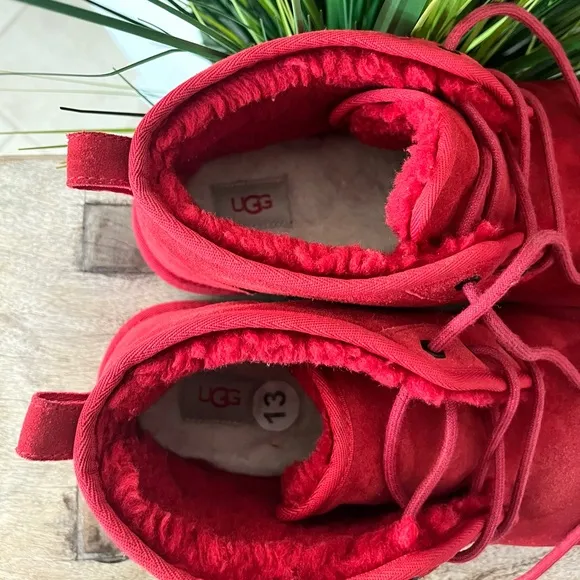 Ugg Neumal Samba Red Boots