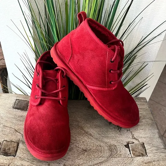 Ugg Neumal Samba Red Boots