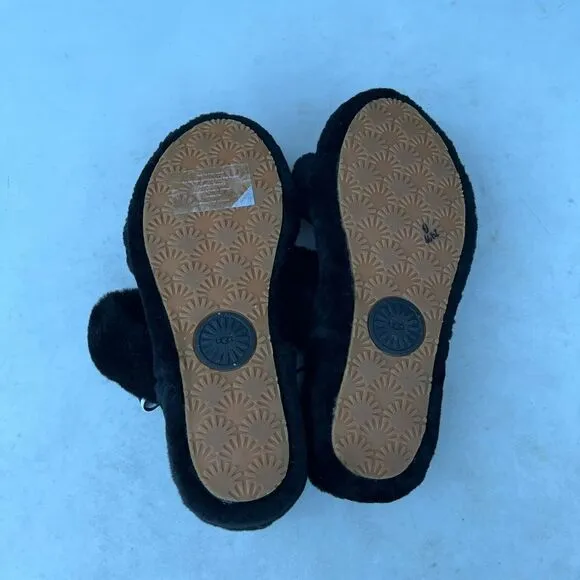 Ugg Oh Yeah Slingback Fuzzy Slide Sandals Womens Size: 10