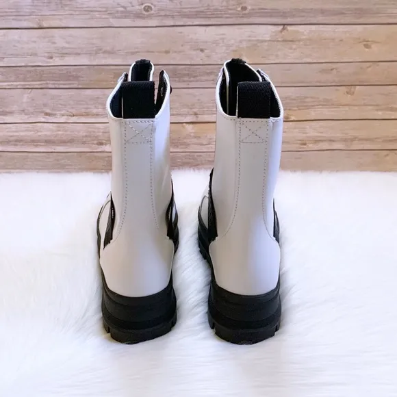 UGG Sheena Platform Combat Lace-Up Boots