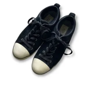 Ugg Suede Lace up Lined Sneakers, Size 8
