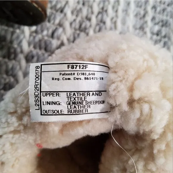 UGG Tanasa Suede Lace-Up Boots Size 10