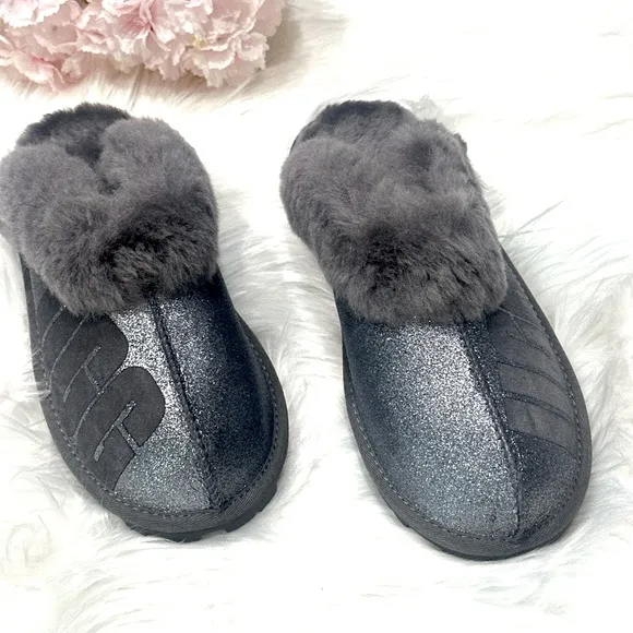 Ugg Women Slippers Hard Bottom Slippers for Indoor and Outdoor Warm Fu…