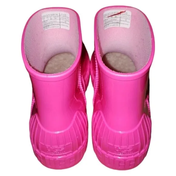 UGG Womens Drizlita Rain Boots Taffy Pink Size 6 Youth 7 Womens New!