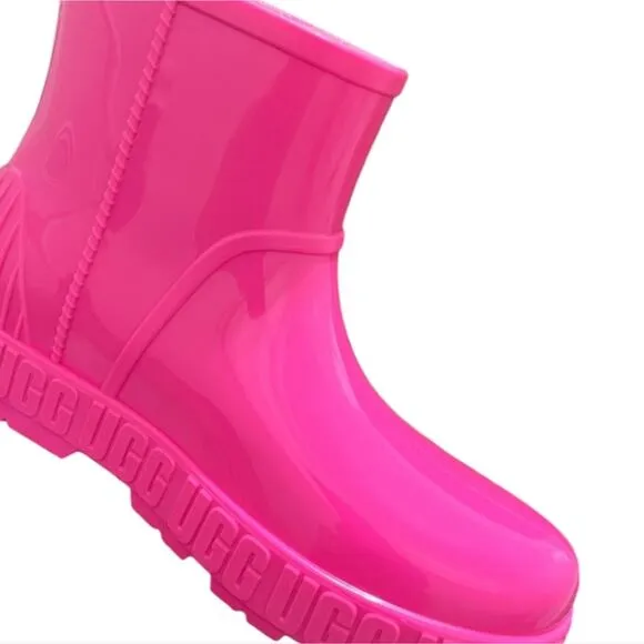 UGG Womens Drizlita Rain Boots Taffy Pink Size 6 Youth 7 Womens New!