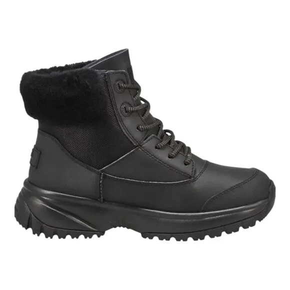 UGG YOSE FLUFF V2 BLACK Hiking Waterproof BOOTS WOMEN'S Size 9.5 New