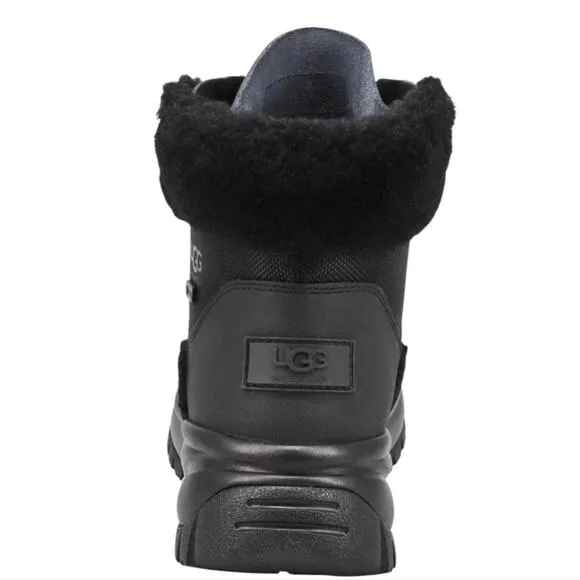 UGG YOSE FLUFF V2 BLACK Hiking Waterproof BOOTS WOMEN'S Size 9.5 New