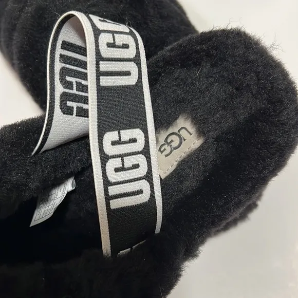 UGG Disco Slide Fur Sandals