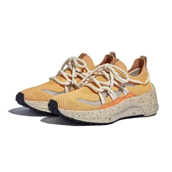 UIN Women's Sneakers Walking Casual Travel Shoes (AMBER YELLOW SEVILLA 5)