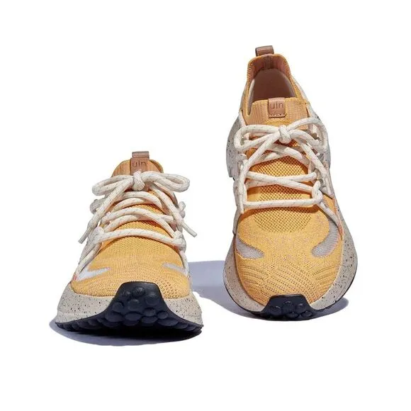 UIN Women's Sneakers Walking Casual Travel Shoes (AMBER YELLOW SEVILLA 5)