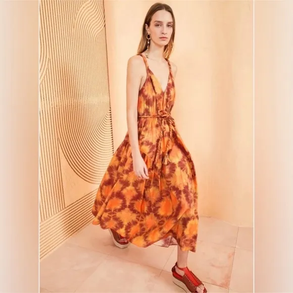 ULLA JOHNSON valentina midi dress Sz 12