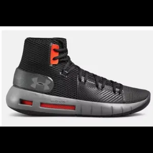 Under Armour HOVR Havoc Black Graphic Lace-Up Drive 5 Basketball Sneakers 9.5