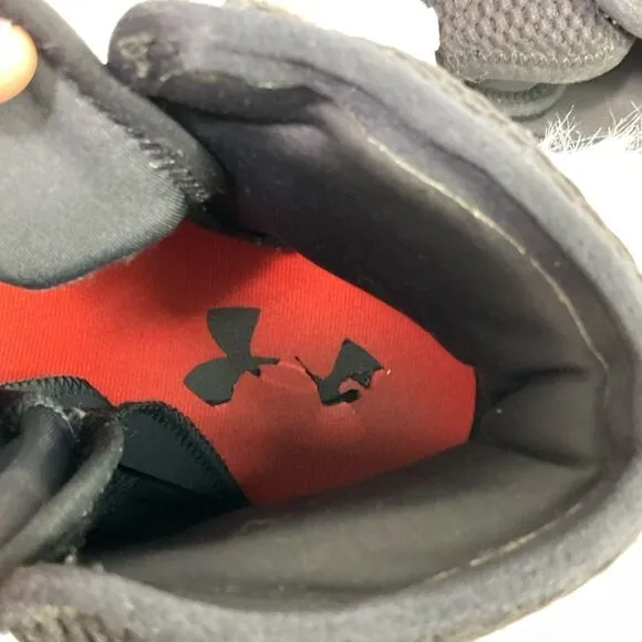 Under Armour HOVR Havoc Black Graphic Lace-Up Drive 5 Basketball Sneakers 9.5