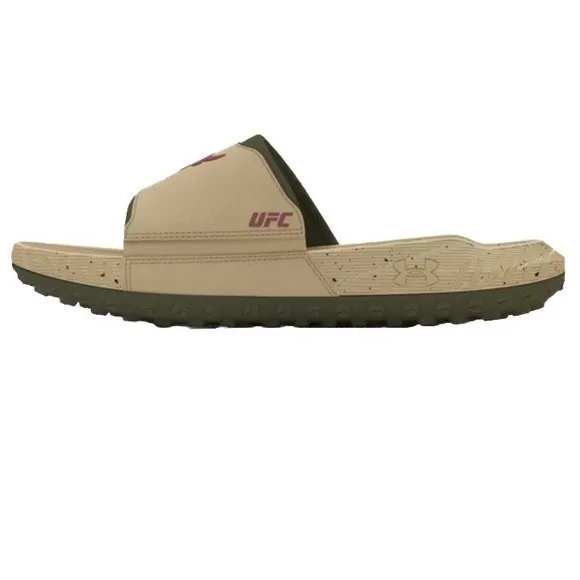 Unisex Project Rock 3 UFC Slides 3028270-200 NWT, Retail $70