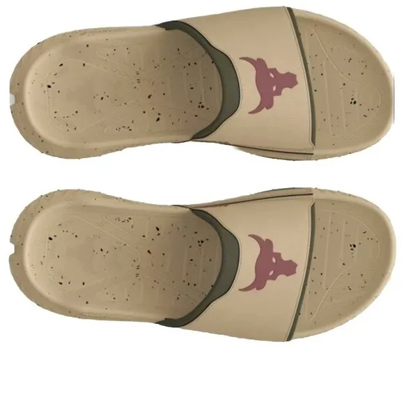Unisex Project Rock 3 UFC Slides 3028270-200 NWT, Retail $70
