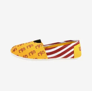 USC Trojans Womens Stripe Canvas Shoe