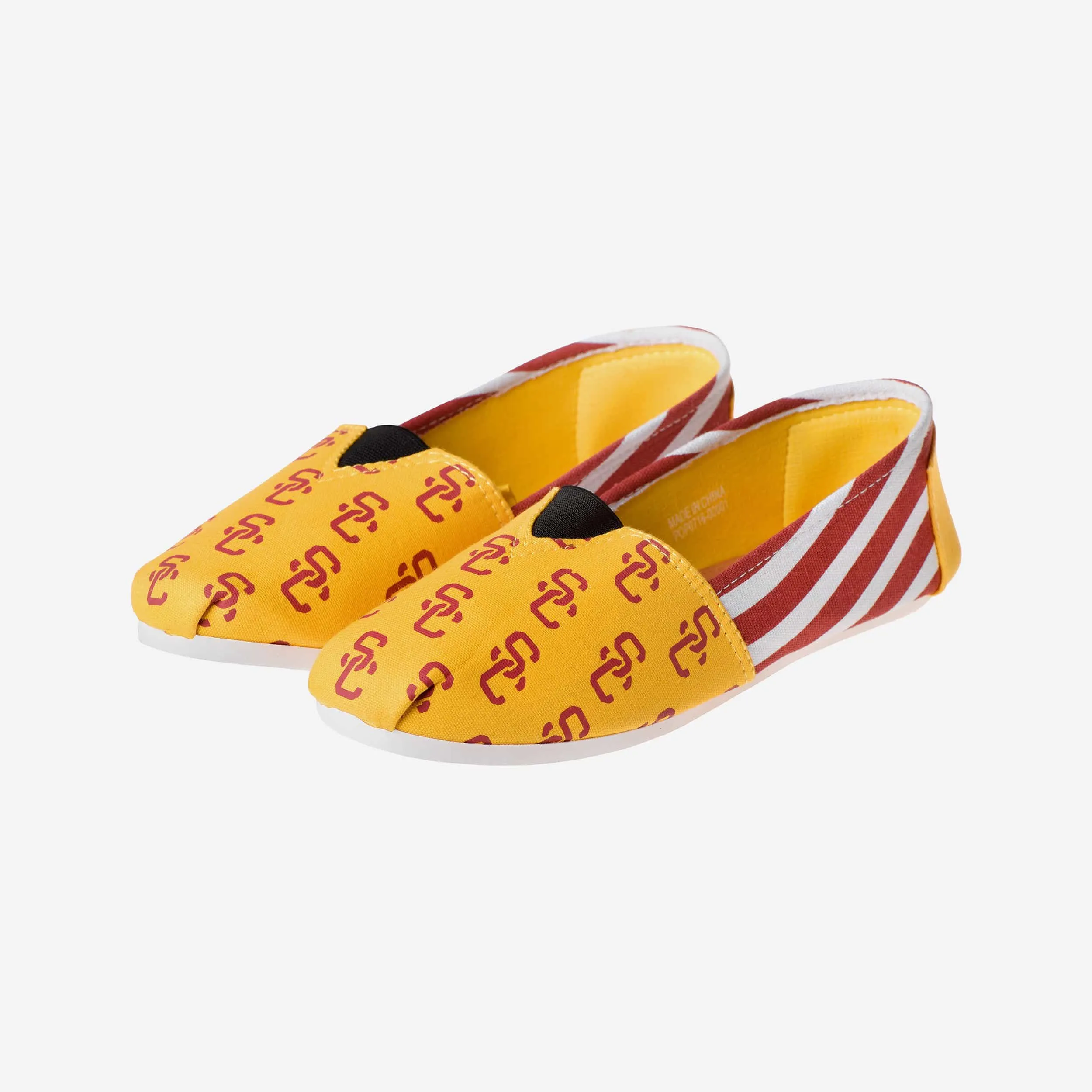 USC Trojans Womens Stripe Canvas Shoe