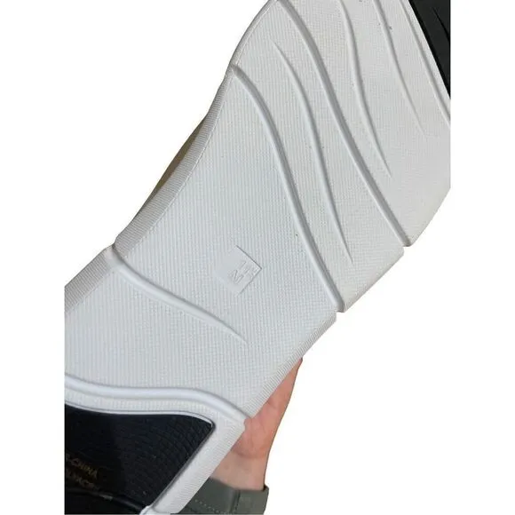 Vaneli pink fleece sneakers white leather 11.5
