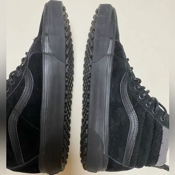 Vans SK8-Hi MTE Men’s Unisex Black Ballistic High Top Sneakers Sz 7.5/9