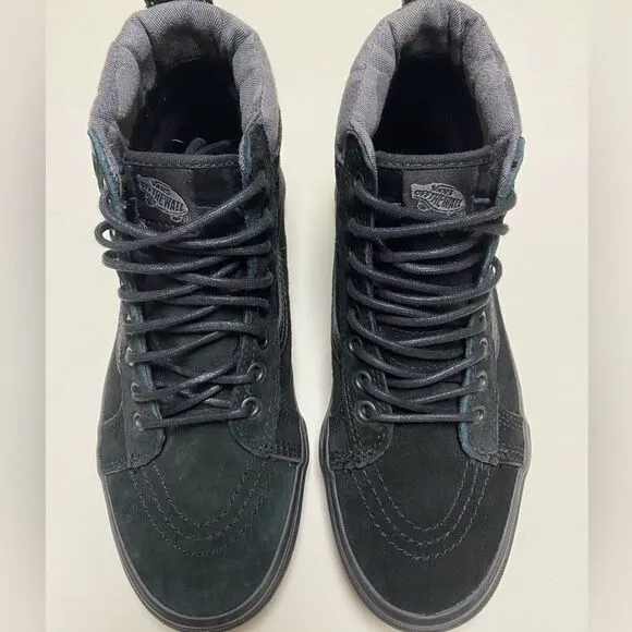 Vans SK8-Hi MTE Men’s Unisex Black Ballistic High Top Sneakers Sz 7.5/9