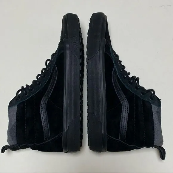 Vans SK8-Hi MTE Men’s Unisex Black Ballistic High Top Sneakers Sz 7.5/9